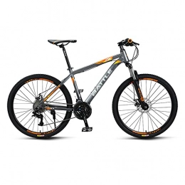 XIAXIAa Mountainbike Fahrrad, 26-Zoll-Mountainbike, 27-Gang-Shock-Offroad-Fahrrad, Ultraleichter Aluminiumlegierungsrahmen, Doppelscheibenbremse, FüR Erwachsene / Jugendliche / A / 170x98cm