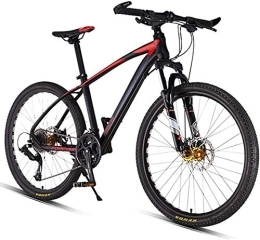 NOLOGO Mountainbike Fahrrad 26inch 27-Gang-Mountainbikes, Doppelscheibenbremse Hardtail Mountainbike, Herren Damen Adult All Terrain Mountain Bike, verstellbare Sitz Lenker (Color : Red)