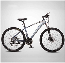 NOLOGO Mountainbike Fahrrad 27-Gang-Mountainbikes, 27, 5 Zoll große Reifen Mountain Trail Bike, Dual-Suspension Mountainbike, Alurahmen, Männer Frauen Fahrrad (Color : Blue)