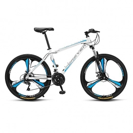 XIAXIAa Mountainbike Fahrrad, Mountainbike, 26-Zoll-24-Gang-Geländefahrrad, ultraleichter Rahmen aus Aluminiumlegierung, Für Erwachsene und Jugendliche, Doppelscheibenbremse, Verstellbarer Sitz / B / 168x97cm