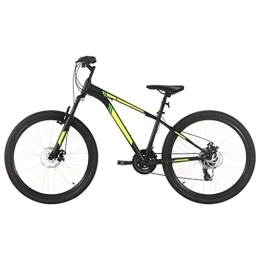 FAMIROSA Mountainbike FAMIROSA Mountainbike 21 Gang 27, 5 Zoll Rad 38 cm Schwarz