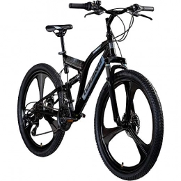 Galano  Galano FS260 26 Zoll Mountainbike Fully MTB Fahrrad 26" Full Suspension Mountain Bike (schwarz, 47 cm)