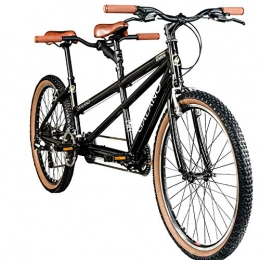 Galano  Galano Tandem Fahrrad 26 Zoll Mountainbike Oakland 24 Gang MTB Hardtail Fahrrad (schwarz, 48 / 41 cm)