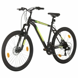 Gecheer Mountainbike Gecheer Mountainbike mit Shimano-Kettenwechsler, Jungen-Fahrrad & Herren-Fahrrad, MTB, Trekkingrad, Hardtail Bike, Sportfahrrad, 21 Gang 27, 5 Zoll Rad 42 cm Schwarz