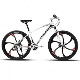 GGXX Mountainbike GGXX 24 / 26"Mountainbike 21 / 24 / 27 Speed ​​Adult Doppelscheibenbremse Vollfederung Outdoor Sports Offroad Bike Rahmen Aus Kohlenstoffhaltigem Stahl