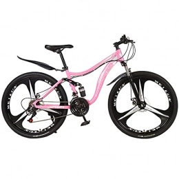 GGXX Mountainbike GGXX 24 / 26"Mountainbike Adult Doppelscheibenbremse Vollfederung Outdoor Sports Bike Rahmen Aus Kohlenstoffhaltigem Stahl 21 / 24 / 27 Speed ​​Cross Country Bike