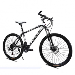 GJNWRQCY Mountainbike GJNWRQCY 21-Gang 26-Zoll-Variable Geschwindigkeit Fahrrad Scheibenbremsen Stoßdämpfer Vordergabel Mountainbike, Schwarz