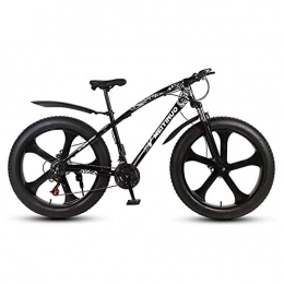 GQFGYYL-QD Mountainbike GQFGYYL-QD Mountainbike mit Einstellbarer Vorderradaufhängung, Sitz und Stoßdämpfung, 26-Zoll-Fettreifen 27-Gang-Mountainbike, für Erwachsene im Freien, 2