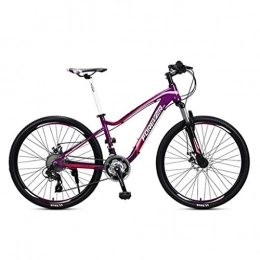 GXQZCL-1 Fahrräder GXQZCL-1 Mountainbike, Fahrrder, 26" Mountainbike, Aluminiumrahmen Hardtail Bike, mit Scheibenbremsen und Vorderradaufhngung, 27 Geschwindigkeit MTB Bike (Color : B)