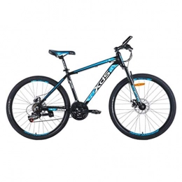 GXQZCL-1 Fahrräder GXQZCL-1 Mountainbike, Fahrrder, 26inch Mountainbike, Aluminium Rahmen for Fahrrder, Doppelscheibenbremse und Vorderradaufhngung, 21 Geschwindigkeit MTB Bike (Color : Black+Blue)