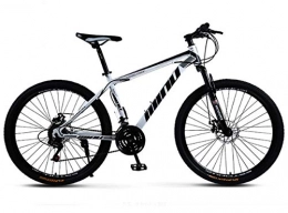 H-LML Mountainbike H-LML Erwachsene 26-Zoll-30-Fach-Mountainbike-Single-Rad-Off-Road-Variablengeschwindigkeits-Stoßdämpfer Männliches Und Weibliches Fahrrad, Weiß