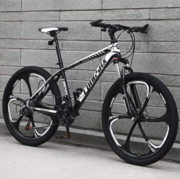 HCMNME Fahrräder HCMNME Hochwertiges langlebiges Fahrrad Hardtail Mountain Bikes, Leichte High-Carbon Stahlrahmen MBT-Fahrrad mit stodmpfender Gabel- und Doppelscheibenbremse Aluminiumrahmen mit Scheibenbremsen