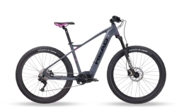 HEAD Mountainbike HEAD Damen Lagos I e6100 E-Mountainbike, Grau matt / pink, 42 cm