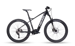 HEAD Mountainbike HEAD Lagos I e6100 E-Mountainbike, Schwarz matt, 42 cm