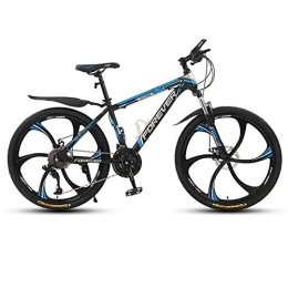  Mountainbike Herren-Mountainbikes, Hardtail-Mountainbike aus kohlenstoffhaltigem Stahl, Mountainbike mit verstellbarem Sitz mit Vorderradaufhängung, D-26 Zoll, 30 Geschwindigkeiten