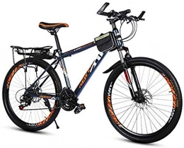 HKPLDE Mountainbike HKPLDE 24 Inch Wheel Mountainbike, Sport Bike Rennräder, Mit Doppelscheibenbremse & Daumenschieber, Vollgefederte Fahrräder Mit Variabler Geschwindigkeit-Orange