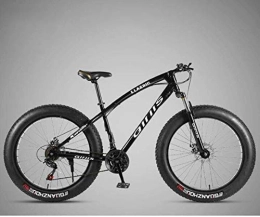 Hycy Mountainbike HYCy 26 Zoll Fahrrad Mountainbike Hardtail Für Herren Damen, Fat Tire MTB Bikes, Rahmen Aus Kohlenstoffhaltigem Stahl, Stoßdämpfende Vorderradgabel Und Doppelscheibenbremse