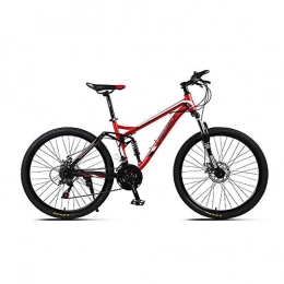 JAEJLQY Mountainbike JAEJLQY Fahrrad-Mountainbike, Neue Ankunft 21 / 24 / 27 geschwindigkeiten Disc bremsen Fett Bike 26 Zoll 26x4, 0"fett Reifen Schnee Fahrrad Öl frühling Gabel, Reda, 27