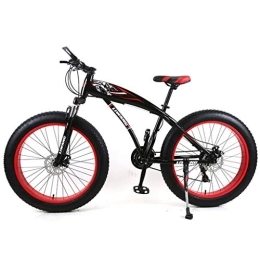 JLFSDB Mountainbike JLFSDB Mountainbike Fahrrad 24" Ravine Bike mit Doppelscheibenbremse Vorderachsfederung 21 / 24 / 27 Geschwindigkeiten Mountainbikes, Kohlenstoffstahlrahmen (Color : A, Size : 27 Speed)