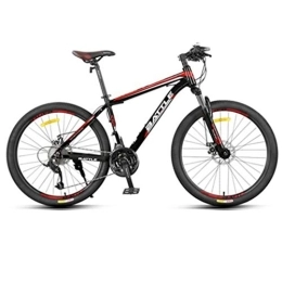 JLRTY Mountainbike JLRTY Mountainbike Mountainbike, 26 Zoll Männer / Frauen Hardtail Fahrräder, Aluminium Rahmen, Doppelscheibenbremse Vorderachsfederung, 27 / 30 Geschwindigkeit (Color : Red, Size : 30 Speed)