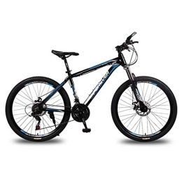 JLRTY Mountainbike JLRTY Mountainbike Mountainbike, Aluminium Rahmen Unisex Mountainbikes, Doppelscheibenbremse Und Vorderradfederung, 26-Zoll-Rad, 21-Gang (Color : Blue)