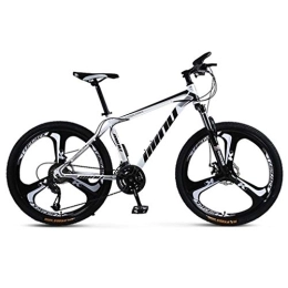 JLRTY Fahrräder JLRTY Mountainbike Mountainbike, Carbon Steel Bergfahrräder Hardtail, Scheibenbremse Und Aussperrung Vorderradgabel, 26-Zoll-Rad (Color : White, Size : 21-Speed)