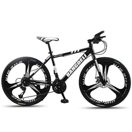 Kays Mountainbike Kays Mountainbike 26" Damen / Herren Mountainbikes 21 / 24 / 27 / 30 Geschwindigkeit Leichte Carbon-Stahlrahmen Federung Vorne Scheibenbremse (Color : Black, Size : 24speed)