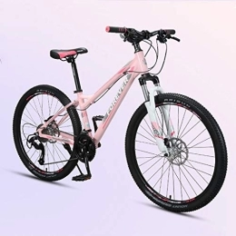 Kays Mountainbike Kays Mountainbike 26" Mountainbikes 27 / 30 Geschwindigkeiten Leichtes Aluminium Rahmen Scheibenbremse Vorderachsfederung for Erwachsene Teen - Pink (Size : 27speed)