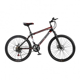 Kays Mountainbike Kays Mountainbike Fahrrad für Damen und Herren 26-Zoll-Mountainbike-kohlenstoffstahl-Rahmen 21-Gang Für Den Mann Mit Dual-scheibenbremse Für Jungen Mädchen Männer Und Womme(Color:Red)