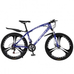 Kays Mountainbike Kays Mountainbike Faltbare Erwachsene Mountain Bicycles 26 ‚‘ Leichtgewicht Carbon-Stahlrahmen 21 / 24 / 27 Geschwindigkeit Scheibenbremse Fully (Color : Blue, Size : 21speed)