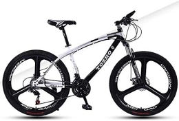 Aoyo Mountainbike Kinder Mountainbike, 24 Zoll, mit Stoßdämpfung, High Carbon Stahlrahmen hoher Härte Off-Road Dual Disc Brakes erwachsenen Männer und Frauen Jugendkursteilnehmer mit variabler Geschwindigkeit