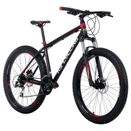 KS Cycling Mountainbike KS Cycling Mountainbike Hardtail 27, 5" Plus Xceed schwarz-rot RH 46 cm