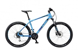 KTM Mountainbike KTM Chicago 27.24 HD Disc, 24 Gang Kettenschaltung, Herrenfahrrad, Hardtail, Modell 2019, 27, 5 Zoll, azzuroblau matt 2.f, 48 cm