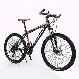 L&WB Mountainbike L&WB Erwachsene Mountainbikes 26-Zoll-Stahl Carbon Mountain Trail Bike High Carbon Stahl Vollfederung Rahmen Fahrräder, B, 30speed