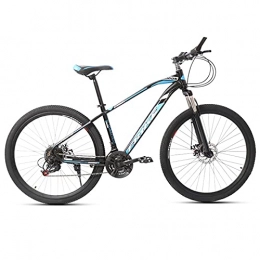 LHQ-HQ Mountainbike LHQ-HQ 27, 5 Zoll Mountainbike Erwachsene Variable Geschwindigkeit Scheibenbremse Stoßdämpfung Im Gelände, Black Blue