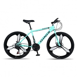 LHQ-HQ Fahrräder LHQ-HQ Student Auto Scheibenbremse 26-Zoll-24-Gang-High-Carbon-Stahl Dreirädrigen Erwachsenen Fahrrad Männlich Und Weiblich Rennrad, Grün