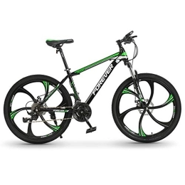 LHR Fahrräder LHR Zusammenklappbares Mountainbike, 26-zoll-30-gang-dual-stoßdämpfer-offroad-fahrrad-trekking Mit Variabler Geschwindigkeit Tragbar Ultraleicht Geeignet Für Junge Erwachsene Studenten, 2green