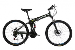 LHY RIDING Mountainbike LHY RIDING Faltendes Mountainbike-Fahrrad-Dämpfung-Getriebe-Aluminiumlegierung 24 / 26 Zoll-Doppelscheibenbremse 21 Geschwindigkeit, 24 Geschwindigkeit, 27 Geschwindigkeit, Green, 24inch27speed