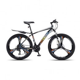 LZZB Mountainbike LZZB Mountainbike 24 Geschwindigkeit Fahrrad 27, 5 Zoll Räder Doppelscheibenbremse Fahrrad für Erwachsene Herren Damen (Größe: 24 Geschwindigkeit, Farbe: Blau) / Orange / 27 Geschwindigkeit