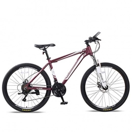 Marky Mountainbike Marky Mountainbike Stahlrahmen Full Suspension Rahmen Mechanische Scheibenbremse 21 Geschwindigkeit 26" Alufelge