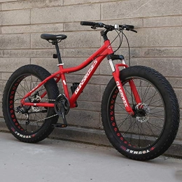 DelongKe Mountainbike Mountainbike, 26 Zoll (66 cm) mit doppelter Aufhängung, rutschfeste Scheibenbremse, variabler Off-Road-Speed-Rennrad, für Männer und Frauen, 27 Gänge, C
