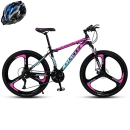 SHANRENSAN Mountainbike Mountainbike, Cross-Country-Bike FüR Erwachsene, 24 Zoll, 26 Zoll StoßDäMpfendes Fahrrad, Outdoor-Fahren, Berg-Cross-Country Komfortabler(Blauflammen-Dreimesserrad, 24 Zoll)