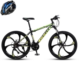 SHANRENSAN Mountainbike Mountainbike, Cross-Country-Bike FüR Erwachsene, 24 Zoll, 26 Zoll StoßDäMpfendes Fahrrad, Outdoor-Fahren, Berg-Cross-Country Komfortabler(Indigo-Sechsmesserrad, 26 Zoll)