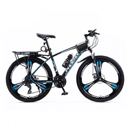 Kays Fahrräder Mountainbike Fahrrad für Damen und Herren Erwachsene Mountainbike 24 / 27 Geschwindigkeiten 27, 5-zoll-räder Kohlenstoffstahlrahmen Mit Vorderer Suspension Und Dual-scheibenbrem(Size:24 Speed, Color:Blue)