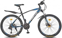 AYDQC Mountainbike Mountainbike Frontspesion 26 / 22 / 27 / 30 Geschwindigkeit Mechanische Scheibenbremse Speichen Rad Mountainbicycreme, Grün, 26 Zoll 27 Geschwindigkeit, Größe Name: 24 Zoll 30 Geschwindigkeit, Farbname: Rot