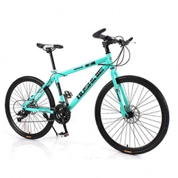 GYF Mountainbike Mountainbike Mountain Trail Bike Fahrrad Bike Frauen der Männer Bergfahrräder 26" Ravine Bike Vorderradaufhängung Doppelscheibenbremse 21 / 24 / 27 Geschwindigkeiten Carbon-Stahlrahmen MTB Mountainbike Fa