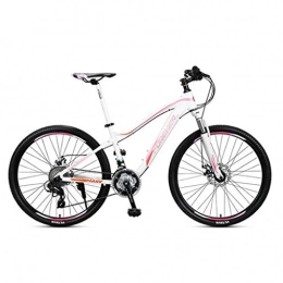 WYLZLIY-Home Fahrräder Mountainbike Mountain Trail Bike MTB 26” Mountainbike, Aluminiumrahmen Hardtail Bike, mit Scheibenbremsen und Vorderradaufhängung, 27 Geschwindigkeit Fahrrad Bike Mountainbike Fahrrad ( Color : A )