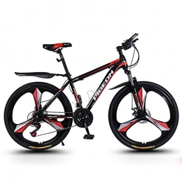 WYLZLIY-Home Mountainbike Mountainbike Mountain Trail Bike MTB Mountainbike / Fahrrad 26 ‚‘ Rad Faltbare Carbon-Stahlrahmen 24 / 27 / 30 Geschwindigkeiten Scheibenbremse Doppelaufhebung Fahrrad Bike Mountainbike Fahrrad