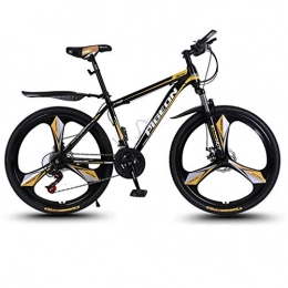 Dsrgwe Fahrräder Mountainbike, Mountainbike, 26inch Rad Carbon-Stahlrahmen for Fahrräder, 27 Speed, Double Scheibenbremse und Vorderradaufhängung (Color : D)