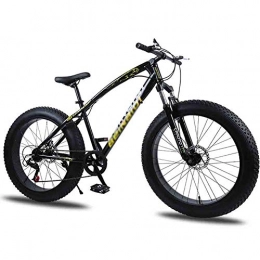 WJJ Fahrräder Mountainbike Mountainbike-Rennwagen Fahrrad Mountainbike Erwachsene Strand Snowmobile Fahrräder Mountain Bike for Männer und Frauen 26in Räder Adjustable Speed-Doppelscheibenbremse Mountainbikes Rennr